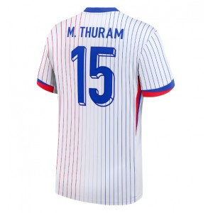 Fotbalové Dres Francie Marcus Thuram #15 Venkovní Oblečení ME 2024 Krátký Rukáv